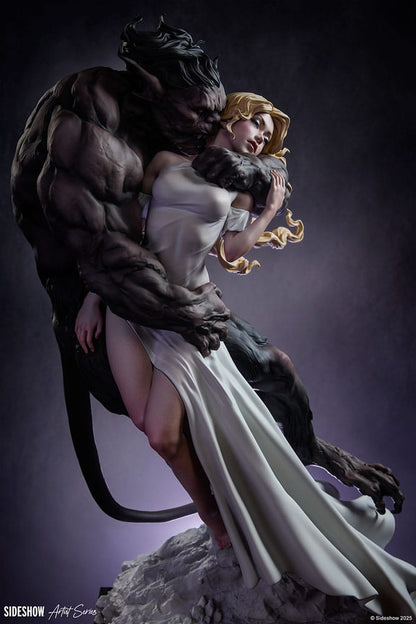 Original Artist Series Statue Beauty and the Beast by Maria Panfilova 46 cm