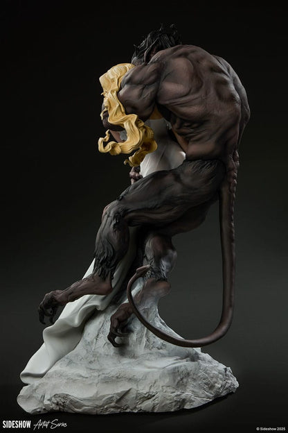 Original Artist Series Statue Beauty and the Beast by Maria Panfilova 46 cm