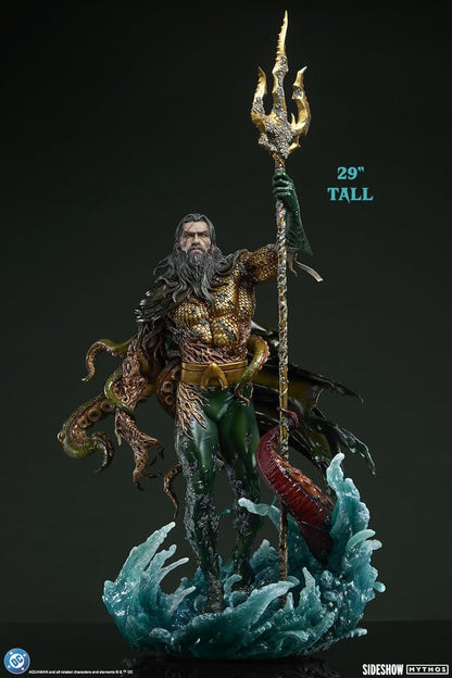 DC Comics Aquaman Premium Format Statue Aquaman: Lord of the Deep 74 cm - Sideshow Collectibles Statues