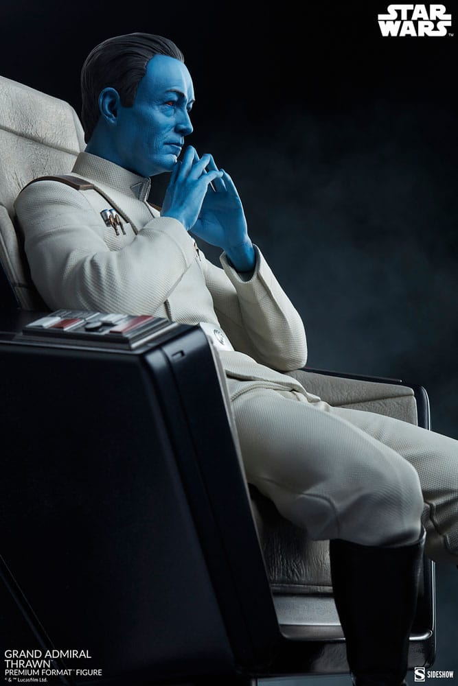 Star Wars Premium Format Figure Grand Admiral Thrawn - Sideshow Collectibles Statues
