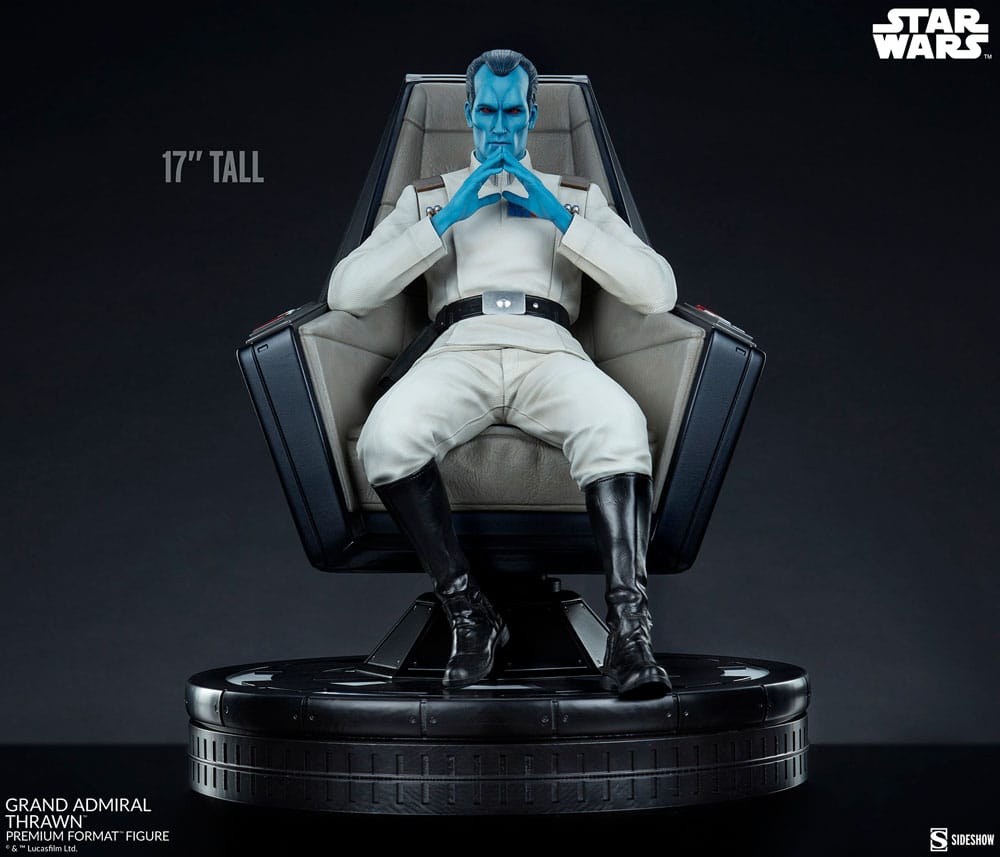 Star Wars Premium Format Figure Grand Admiral Thrawn - Sideshow Collectibles Statues