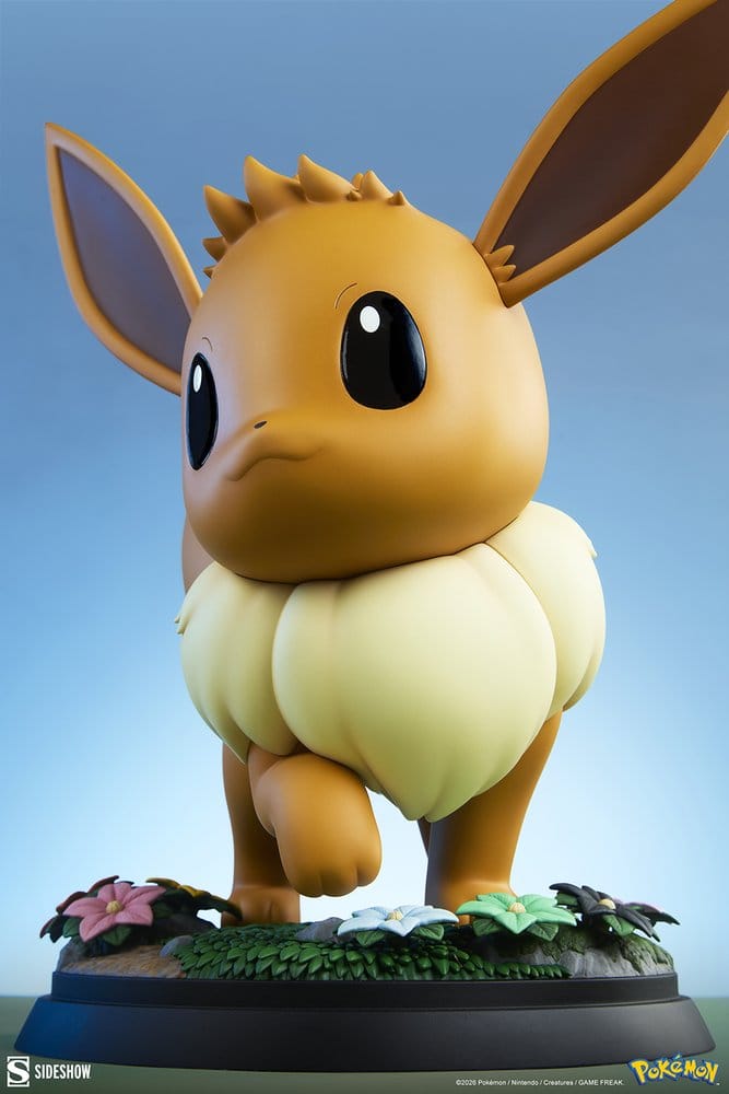 Pokémon Life-Size Figure Eevee 34 cm - Sideshow Collectibles Lifesize Statues