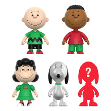 Peanuts ReAction Action Figures Wave 08 Holiday Blind Box Display Box Qty 12 - Super7 Action Figures, Blind Boxes
