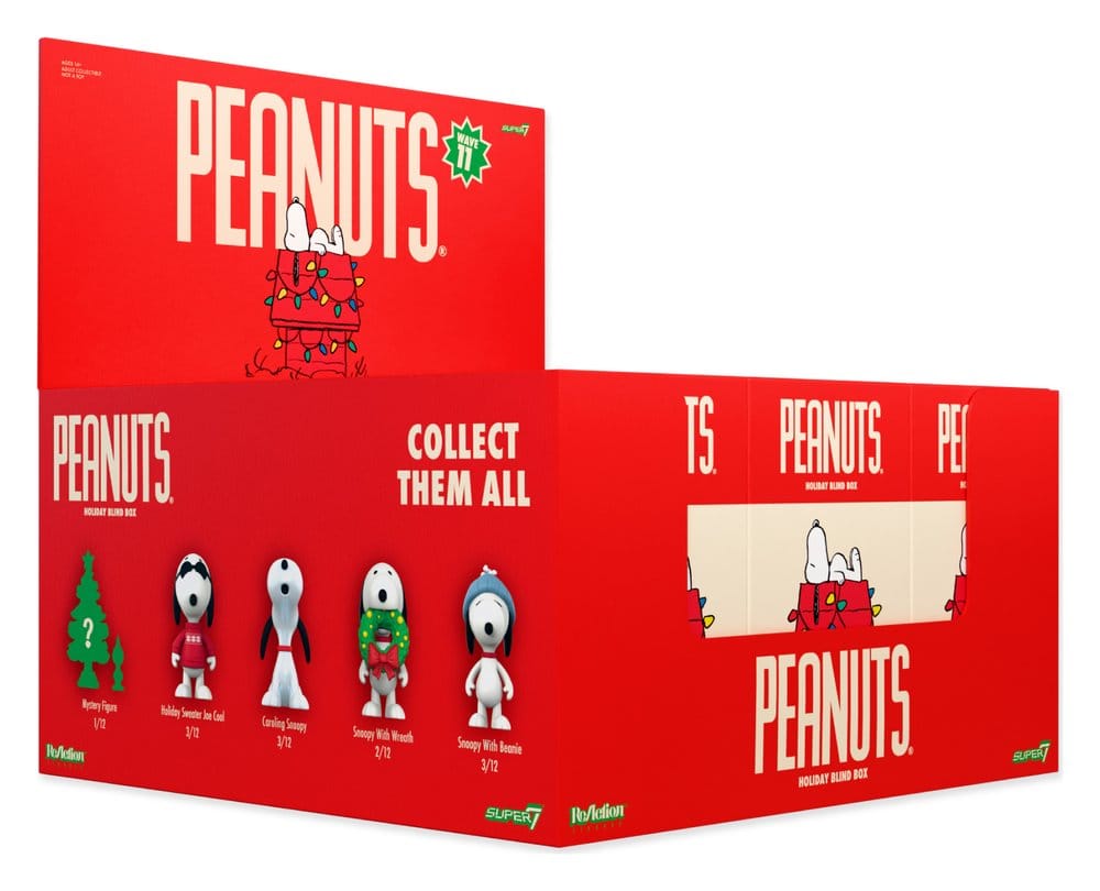 Peanuts Mini Figures Snoopy Holiday Blind Box (12)