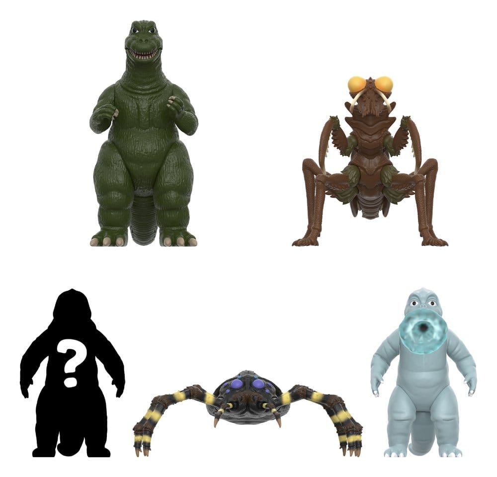 Godzilla Toho (Monster Island) Action Figure Wave 13 Blind Box Display Box Qty 12 - Super7 Action Figures, Blind Boxes