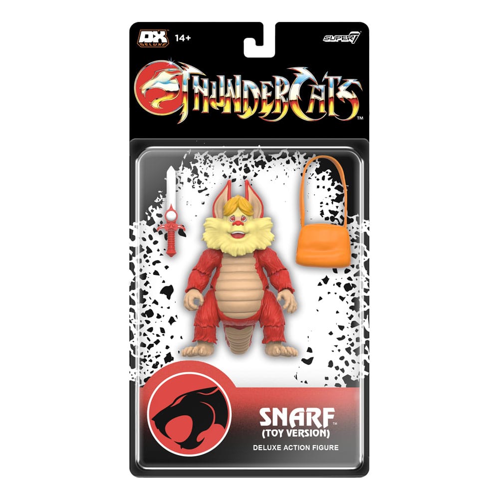 Thundercats Deluxe Action Figure Wave 03 Snarf (Toy Recolor) - Super7 Action Figures
