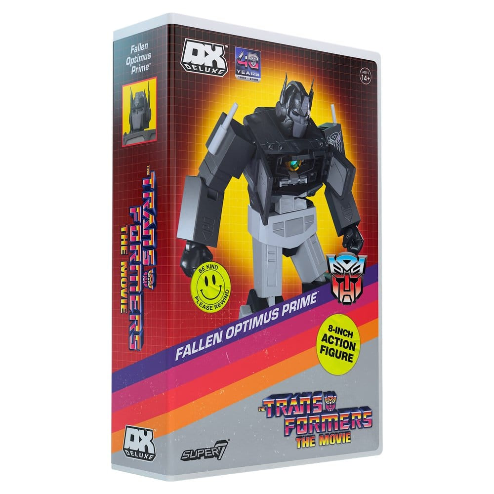 Transformers Deluxe Action Figure Wave 02 Dead Optimus Prime (VHS, The Movie) - Super7 Action Figures