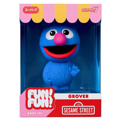 Sesame Street Fun! Fun! Soft Vinyl Figur Wave 01 - Grover 18 cm - Super7 Statues & Busts
