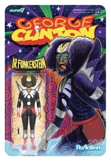 George Clinton ReAction Action Figure Wave 01 George Clinton Dr. Funkenstein