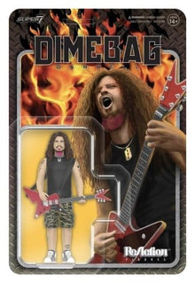 Dimebag Darrell ReAction Action Figure Wave 01 Dimebag Darrell Culprit - Super7 Action Figures