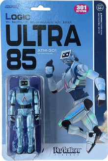 Logic ReAction Action Figure Wave 02 ATM-301 (Blue) - Super7 Action Figures