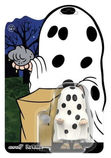 Peanuts ReAction Action Figure Charlie Brown Ghost Sheet - Super7 Action Figures