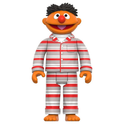 Sesame Street ReAction Action Figure Wave 06 Ernie (PJs) - Super7 Action Figures