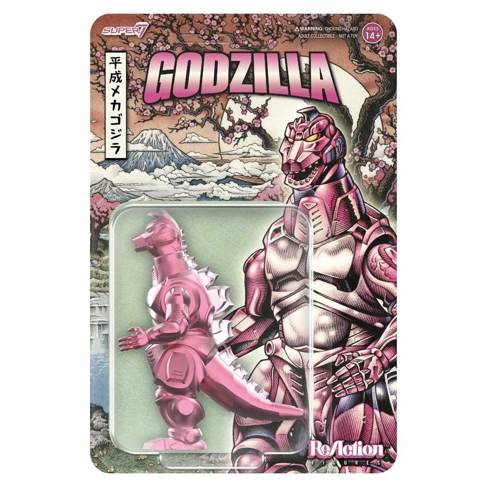 Godzilla Toho ReAction Action Figure Mechagodzilla '93 (Cherry Blossom Festival) - Super7 Action Figures