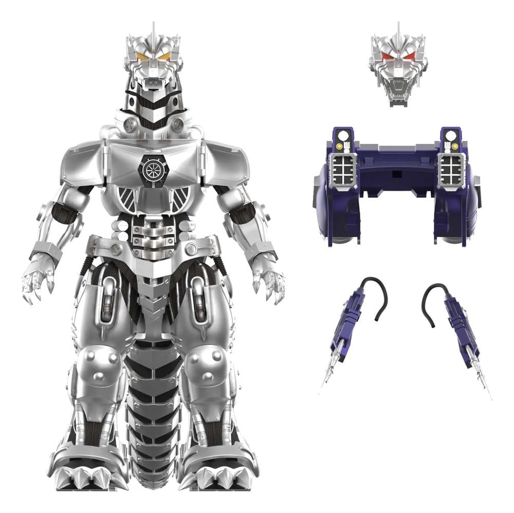 Godzilla Toho ReAction Action Figure Mechagodzilla 2002 24 cm - Super7 Action Figures