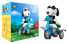 Peanuts Super Cycles Vehicle Joe Cool (Black w/ Blue Trike) - Super7 Vehicles