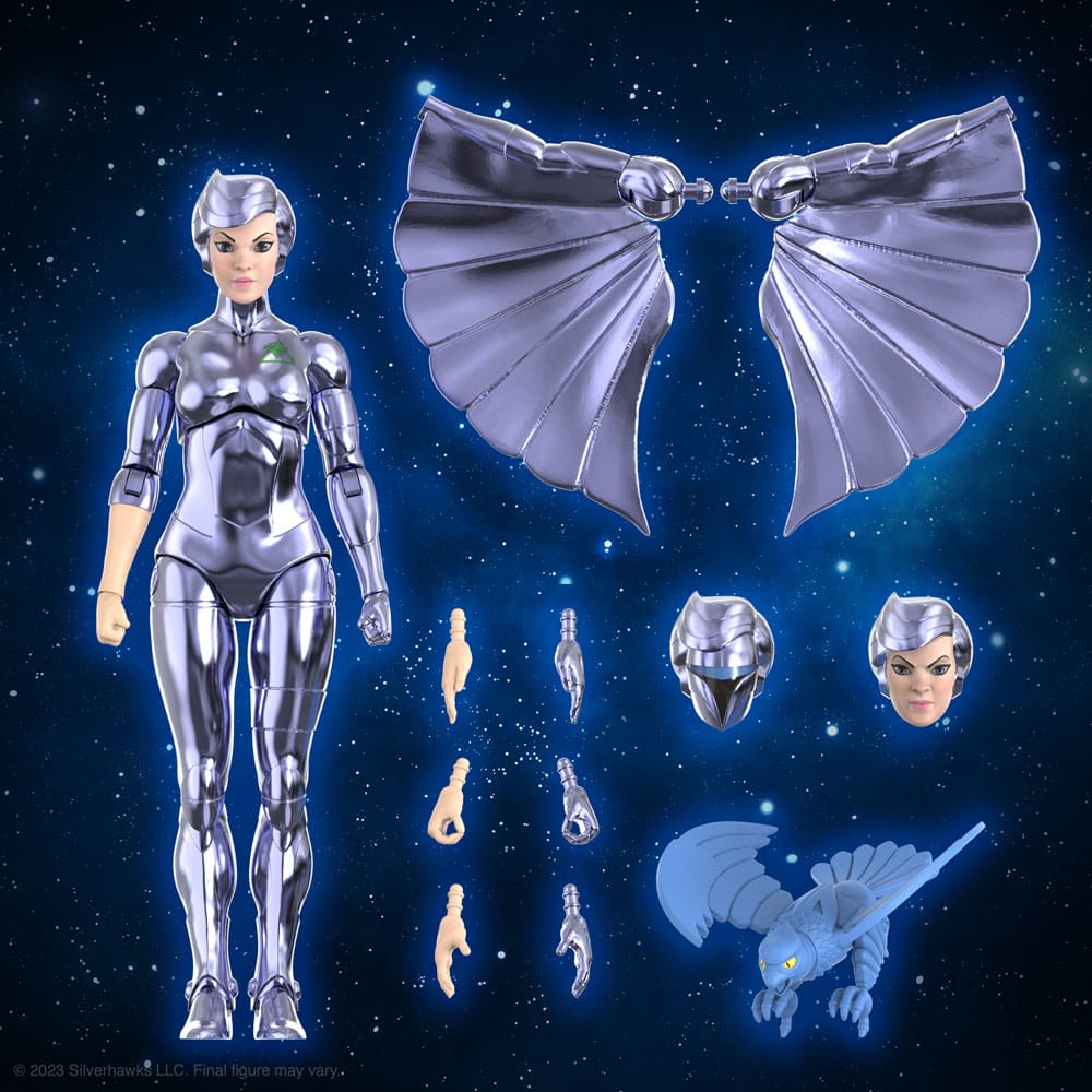 SilverHawks Ultimates Action Figure Steelheart (Toy Version) 18 cm - Super7 Action Figures