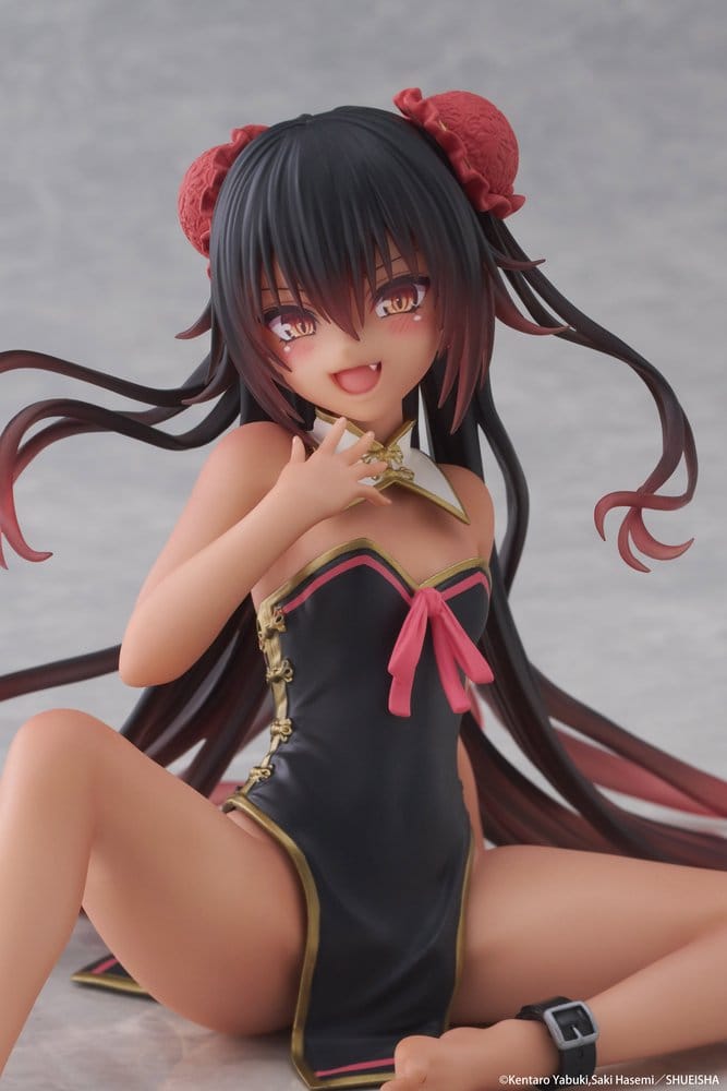 To Love-Ru Darkness Desktop Cute PVC Figure Nemesis (Chinese Dress Ver.) 13 cm - Taito Prize Statues