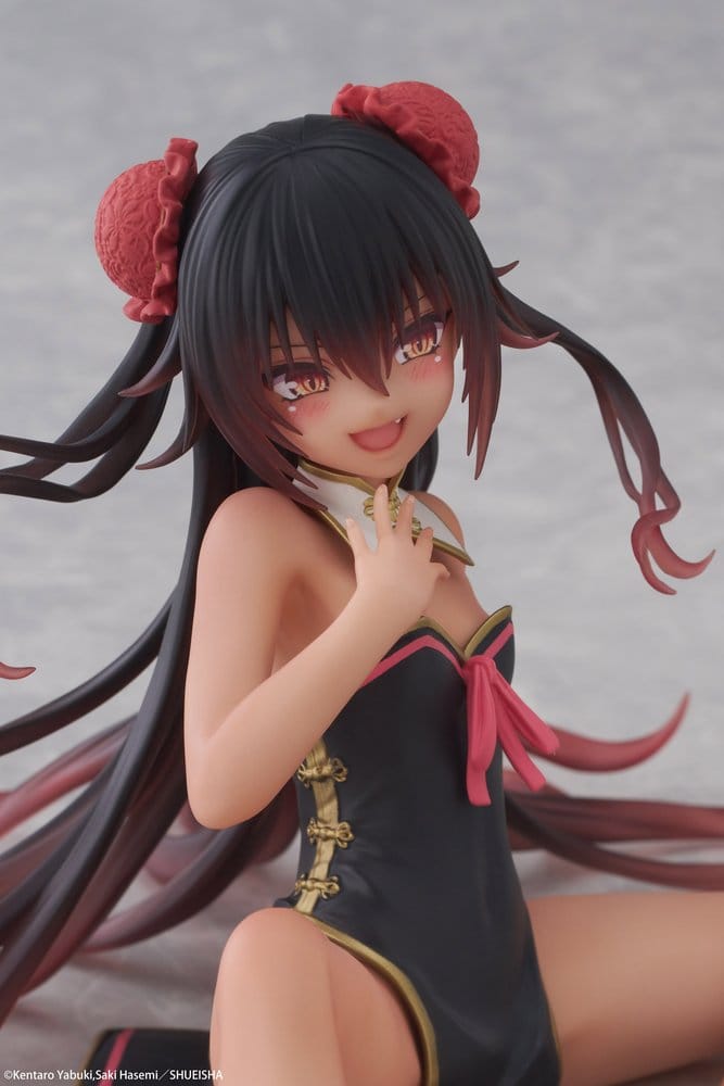 To Love-Ru Darkness Desktop Cute PVC Figure Nemesis (Chinese Dress Ver.) 13 cm - Taito Prize Statues