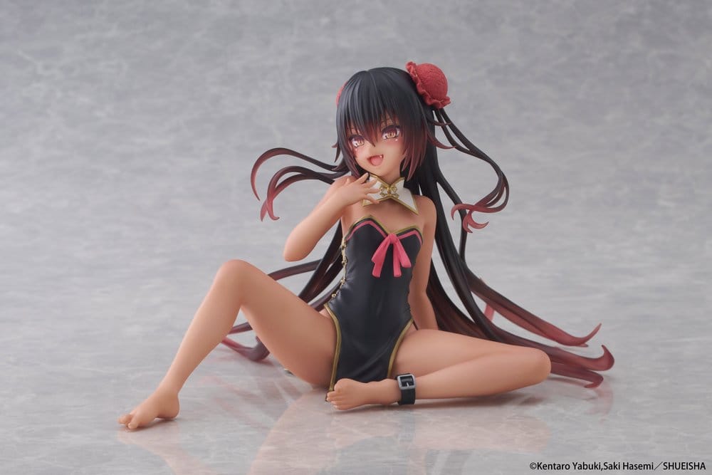 To Love-Ru Darkness Desktop Cute PVC Figure Nemesis (Chinese Dress Ver.) 13 cm - Taito Prize Statues