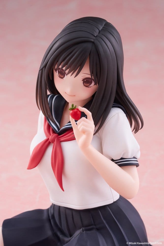 Strawberry 100% Desktop Cute PVC Figure Aya Tojo (School uniform Ver.) 13 cm - Taito Prize Statues