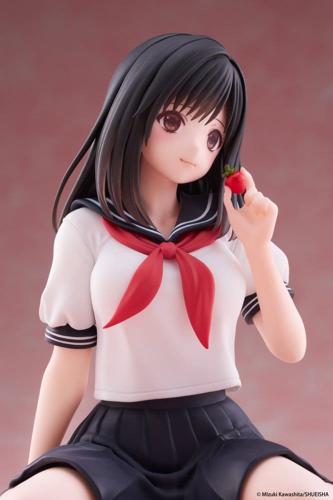 Strawberry 100% Desktop Cute PVC Figure Aya Tojo (School uniform Ver.) 13 cm - Taito Prize Statues
