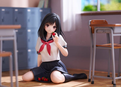Strawberry 100% Desktop Cute PVC Figure Aya Tojo (School uniform Ver.) 13 cm - Taito Prize Statues