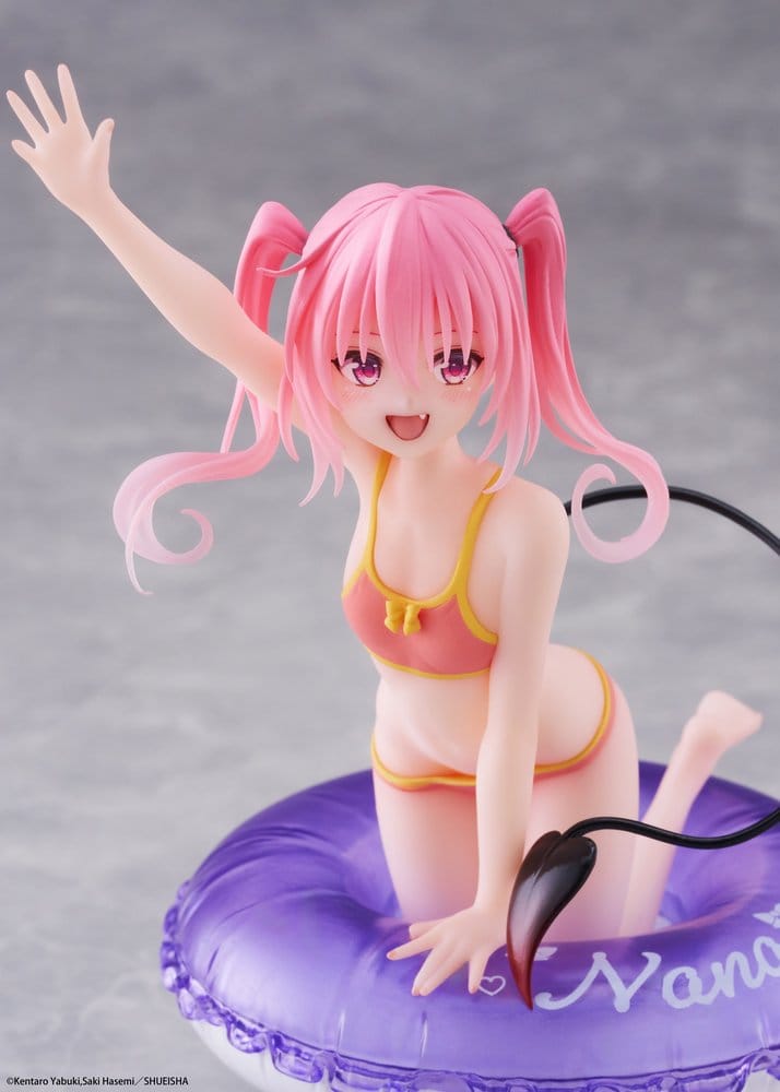 To Love-Ru Darkness Aqua Float Girls PVC Figure Nana - Taito Prize Statues