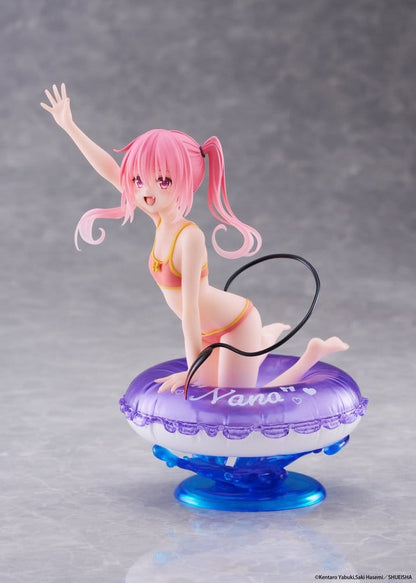 To Love-Ru Darkness Aqua Float Girls PVC Figure Nana - Taito Prize Statues