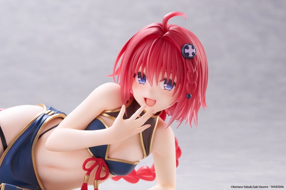 To Love-Ru Darkness Desktop Cute PVC Figure Mea Kurosaki (Chinese Dress Ver.) 13 cm - Taito Prize Statues