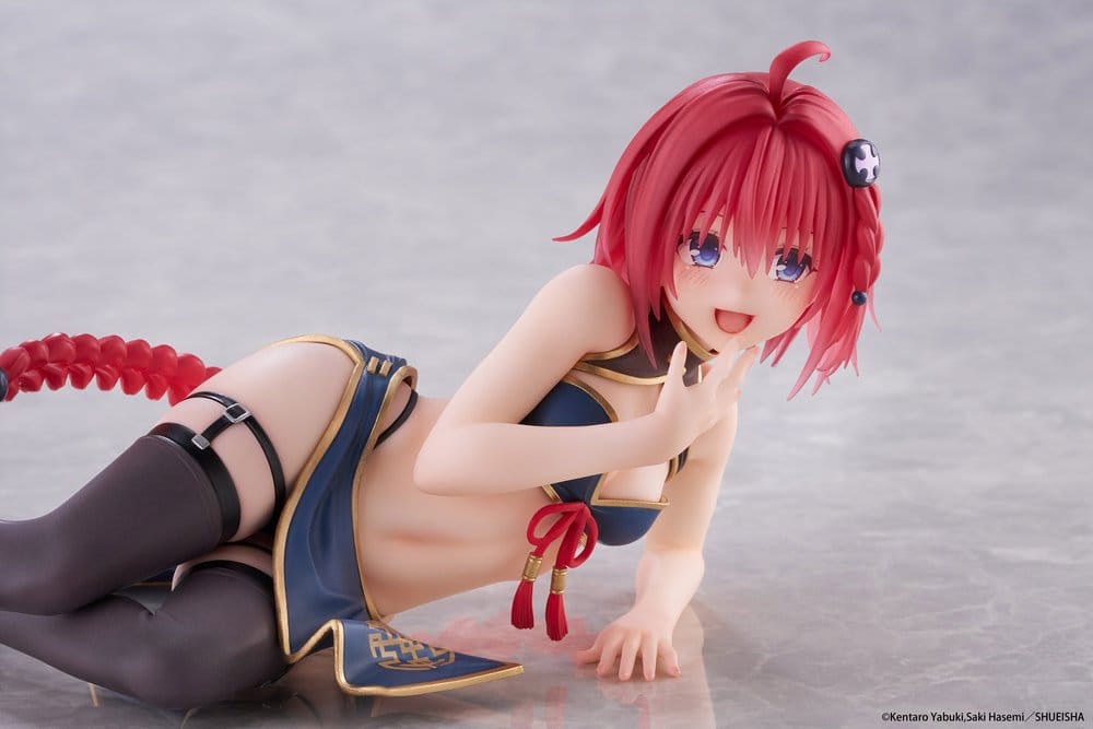 To Love-Ru Darkness Desktop Cute PVC Figure Mea Kurosaki (Chinese Dress Ver.) 13 cm - Taito Prize Statues