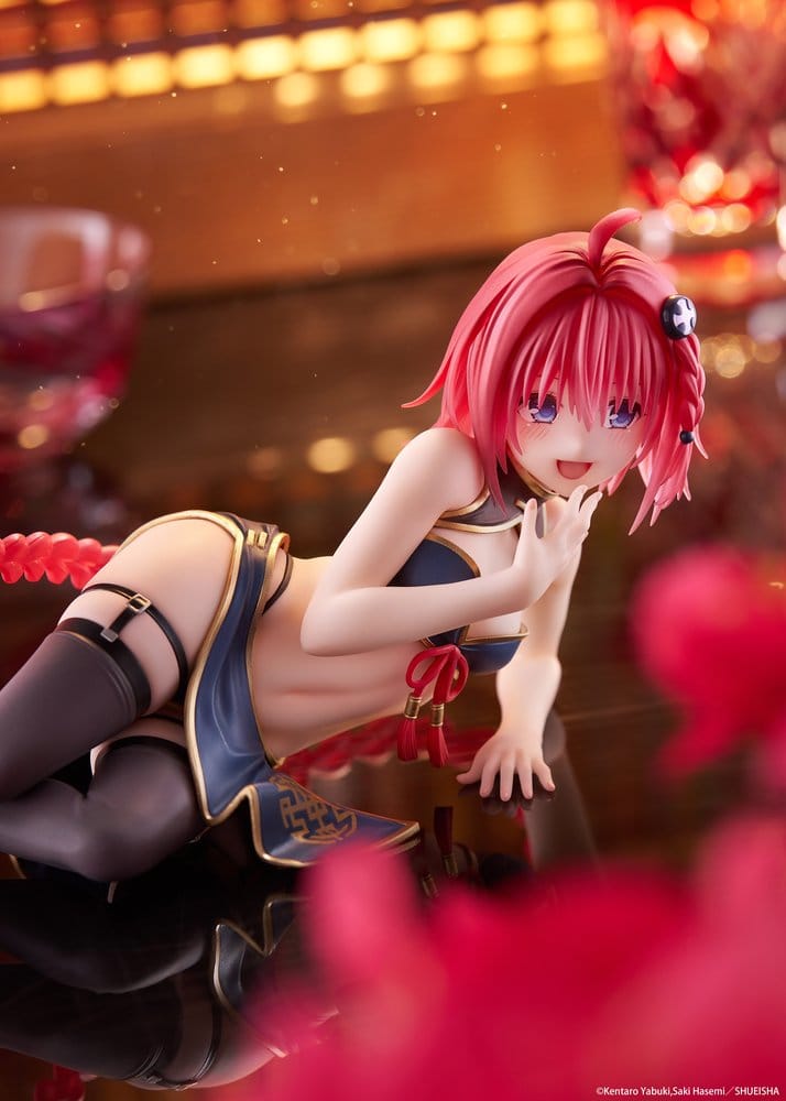 To Love-Ru Darkness Desktop Cute PVC Figure Mea Kurosaki (Chinese Dress Ver.) 13 cm - Taito Prize Statues