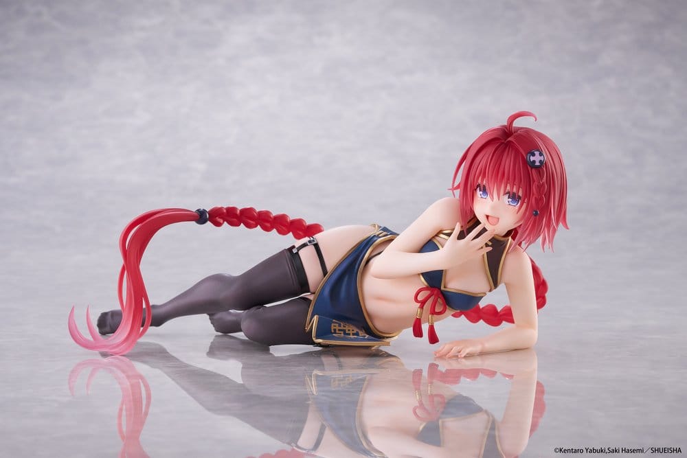 To Love-Ru Darkness Desktop Cute PVC Figure Mea Kurosaki (Chinese Dress Ver.) 13 cm - Taito Prize Statues