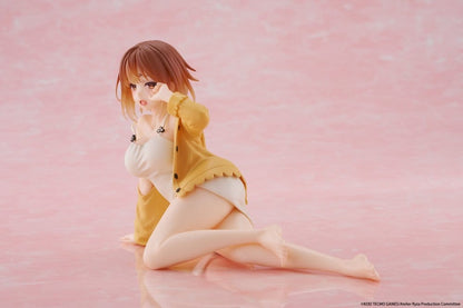 Atelier Ryza: Ever Darkness & the Secret Hideout Desktop Cute PVC Figure Ryza (Nightwear Ver.) Reissue 13 cm - Taito Prize Statues