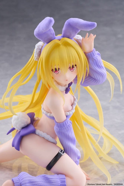 To Love-Ru Darkness MOFLOCK PVC Figure Golden Darkness (Fluffy Bunny Ver.) 13 cm - Taito Prize Statues