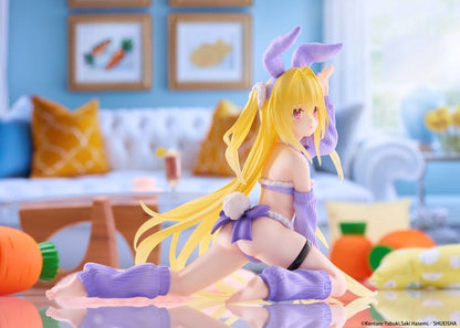 To Love-Ru Darkness MOFLOCK PVC Figure Golden Darkness (Fluffy Bunny Ver.) 13 cm - Taito Prize Statues