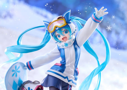 Hatsune Miku AMP+ PVC Figure Snow Miku All Stars 2016 Ver.