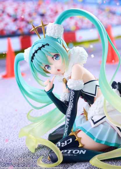 Hatsune Miku Taito Kuji PVC Figure Racing Miku 2018 Ver. Round 8 - Taito Prize Statues