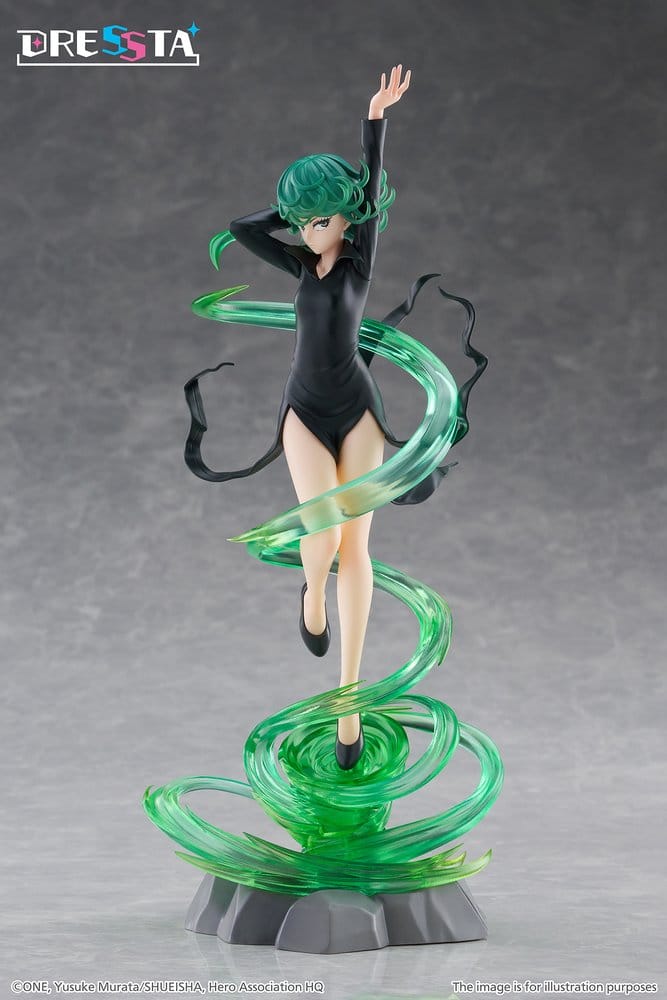 One-Punch Man Dressta PVC Figure Terrible Tornado - Taito Prize Statues