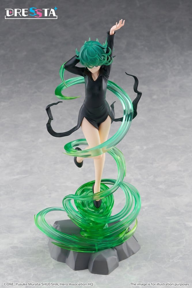One-Punch Man Dressta PVC Figure Terrible Tornado - Taito Prize Statues