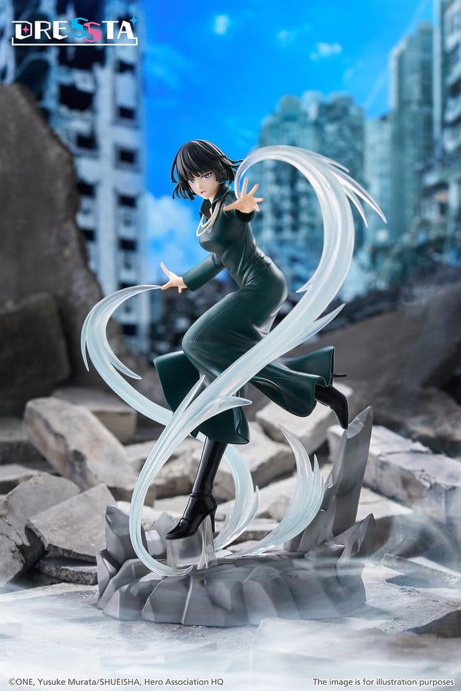 One-Punch Man Dressta PVC Figure Hellish Blizzard - Taito Prize Statues