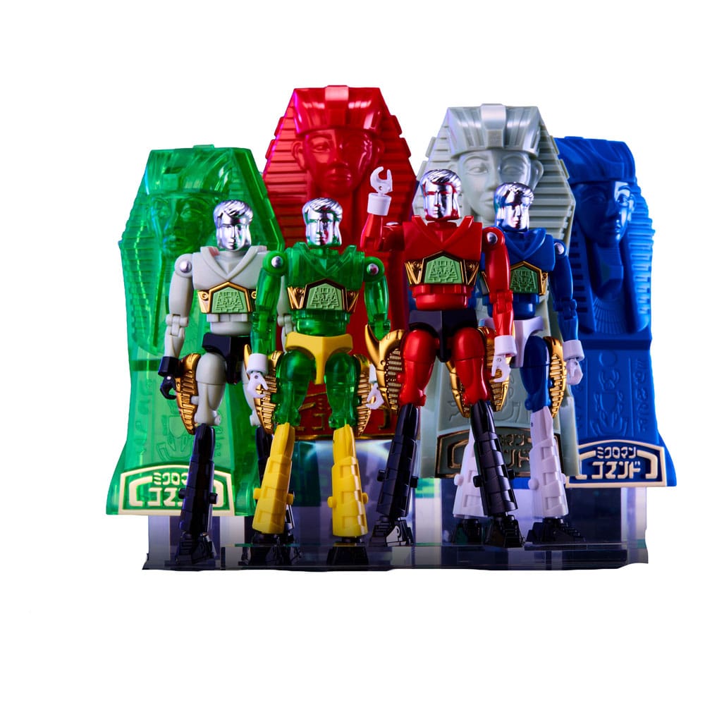 Legacysoul Action Figure Microman Command No. 2 4er Set