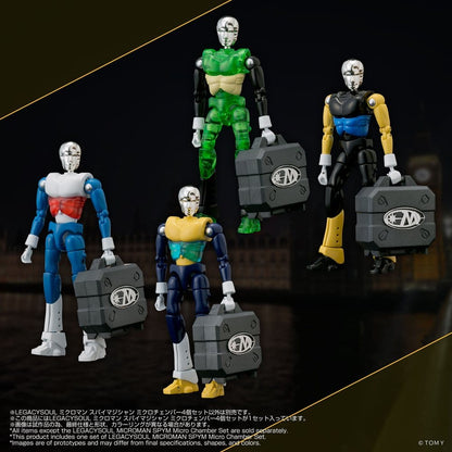 Microman Legacysoul Action Figure Parts SPYM Micro Chamber Set