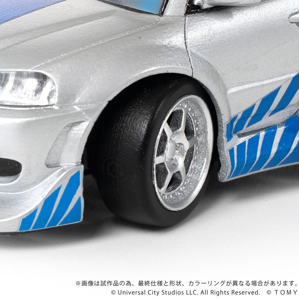 Fast & Furious Q-Village Vehicle with mini-figure Nissan Skyline GT-R (R34)