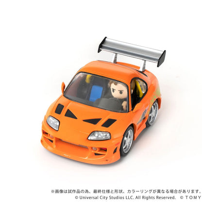 Fast & Furious Q-Village Vehicle with mini-figure Toyota Supra JZA80