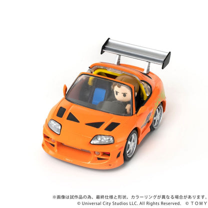 Fast & Furious Q-Village Vehicle with mini-figure Toyota Supra JZA80