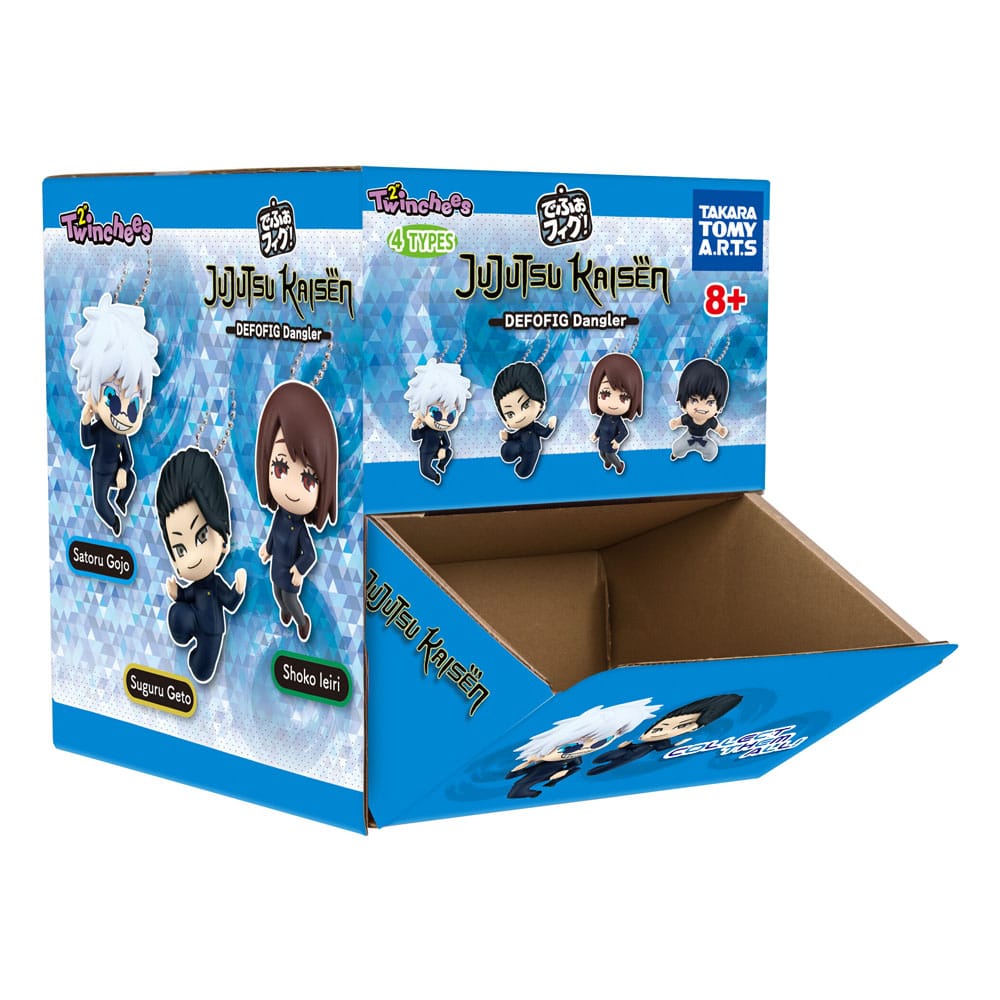Jujutsu Kaisen Twinchees Mini Figures Defofig! Danglers 5 cm Display Box Qty 24