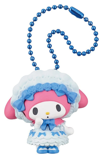 Sanrio Twinchees Mini Figures My Melody x Kuromi Sweet Lolita 5 cm Blind Pack Display Box Qty 24
