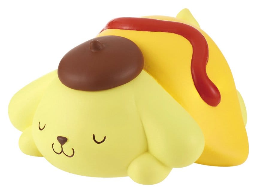 Sanrio Twinchees Mini Figures Pompompurin My Fav Color 5 cm Blind Pack Display Box Qty 24
