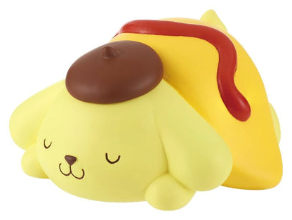 Sanrio Twinchees Mini Figures Pompompurin My Fav Color 5 cm Blind Pack Display Box Qty 24